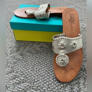 Platinum Jack Rogers Demi Wedge